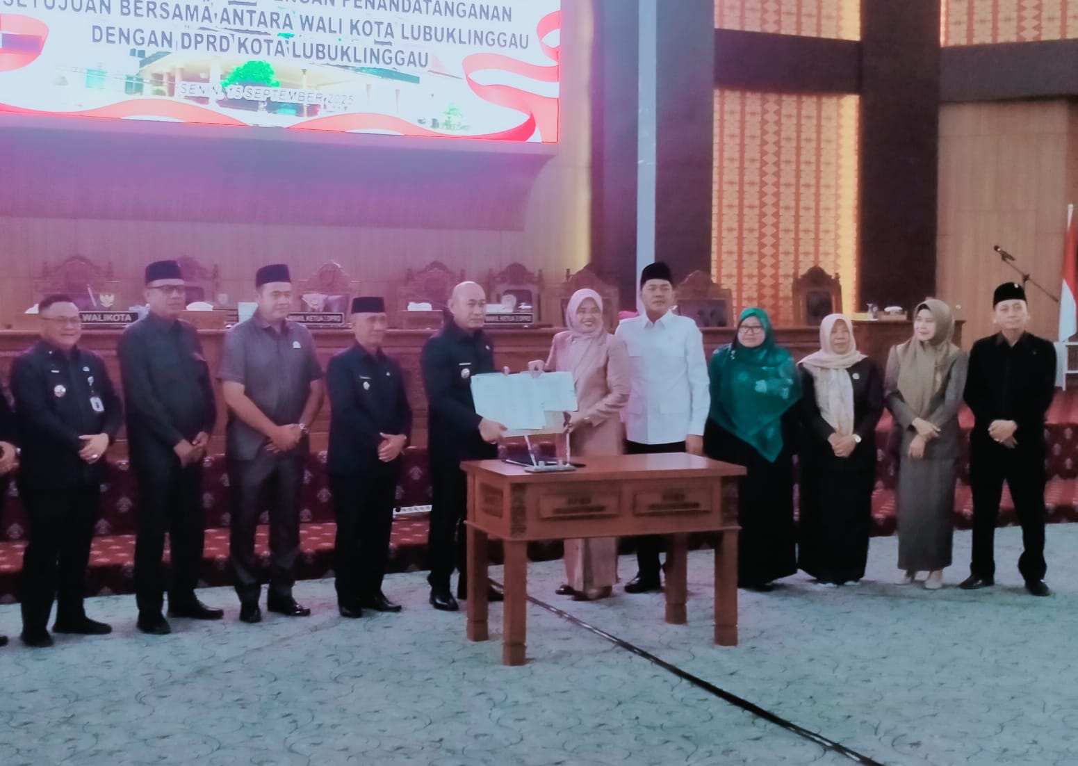 DPRD dan Wali Kota Lubuklinggau Sepakati Perubahan APBD Tahun 2025