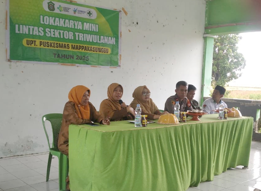 Lokakarya Mini Lintas Sektor UPT Puskesmas Mappakasunggu Fokus Tekan Angka Stunting