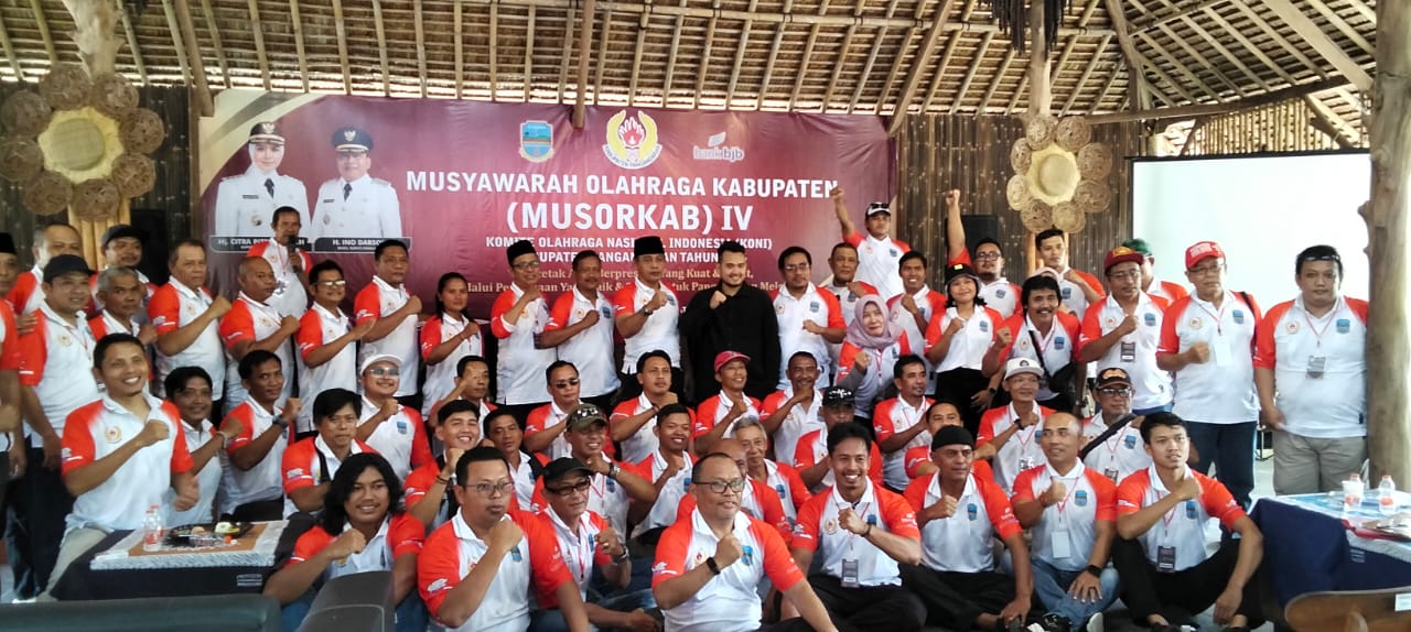 Arif Hikmawan Terpilih Aklamasi sebagai Ketua KONI Pangandaran, Lanjutkan Estafet Kepemimpinan Agus Mulyana