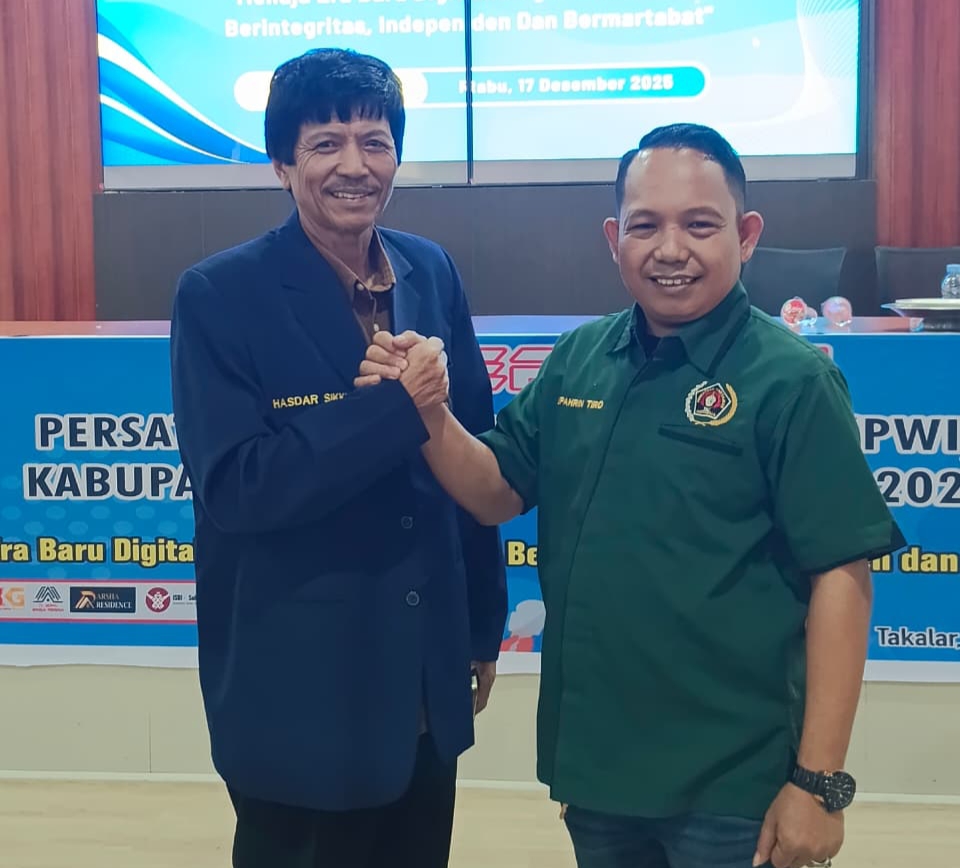 Hasdar Sikki Terpilih Secara Aklamasi, Nahkodai PWI Takalar hingga 2028