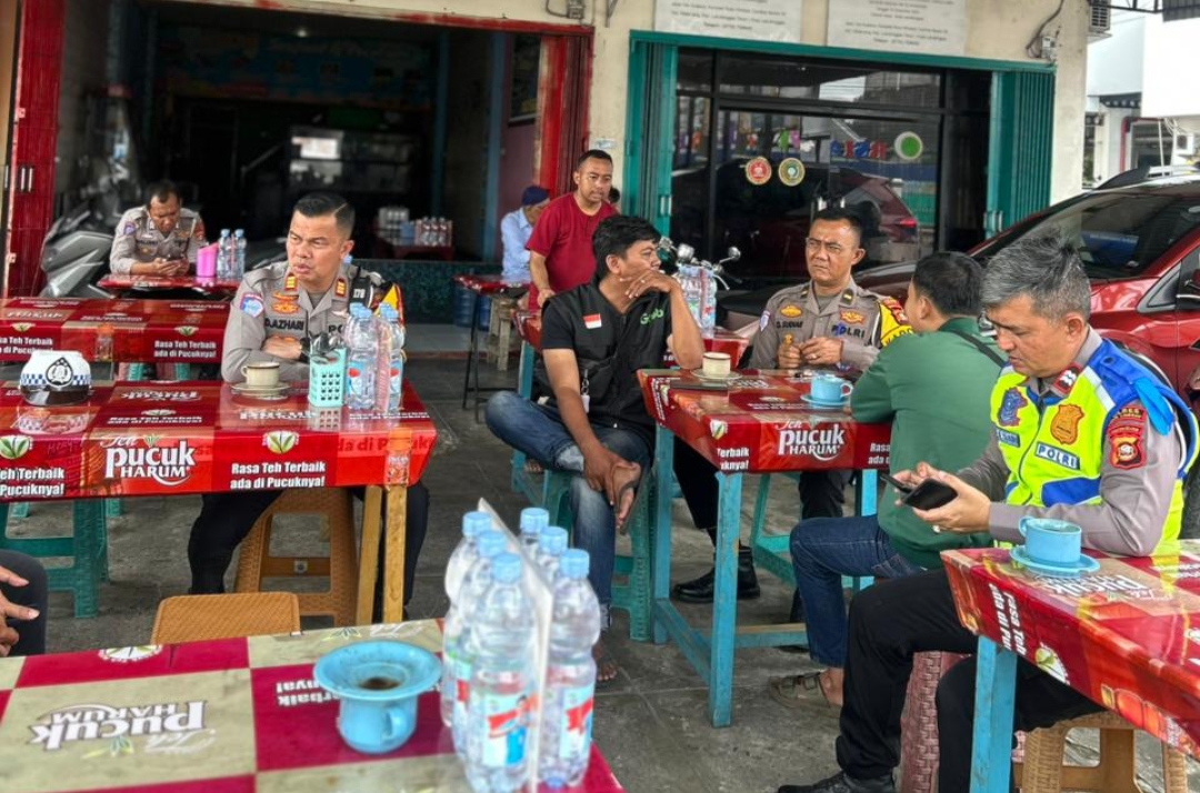 Satlantas Polres Lubuk Linggau Rangkul Pengemudi Ojol Lewat Edukasi Humanis Operasi Keselamatan Musi 2026