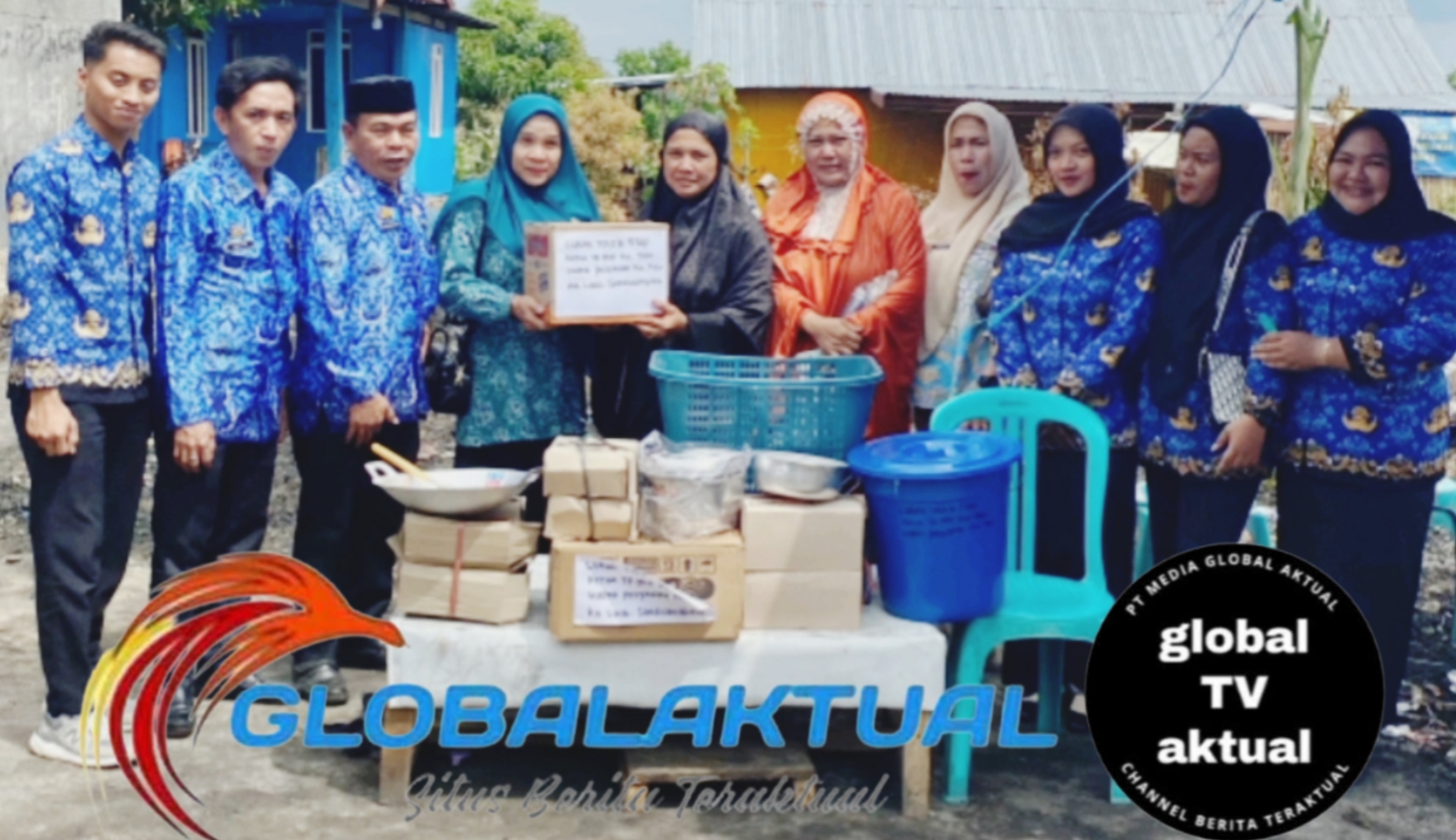 Lurah Tolo Kota Salurkan Bantuan untuk Korban Kebakaran, Wujud Kepedulian Pemerintah Kelurahan