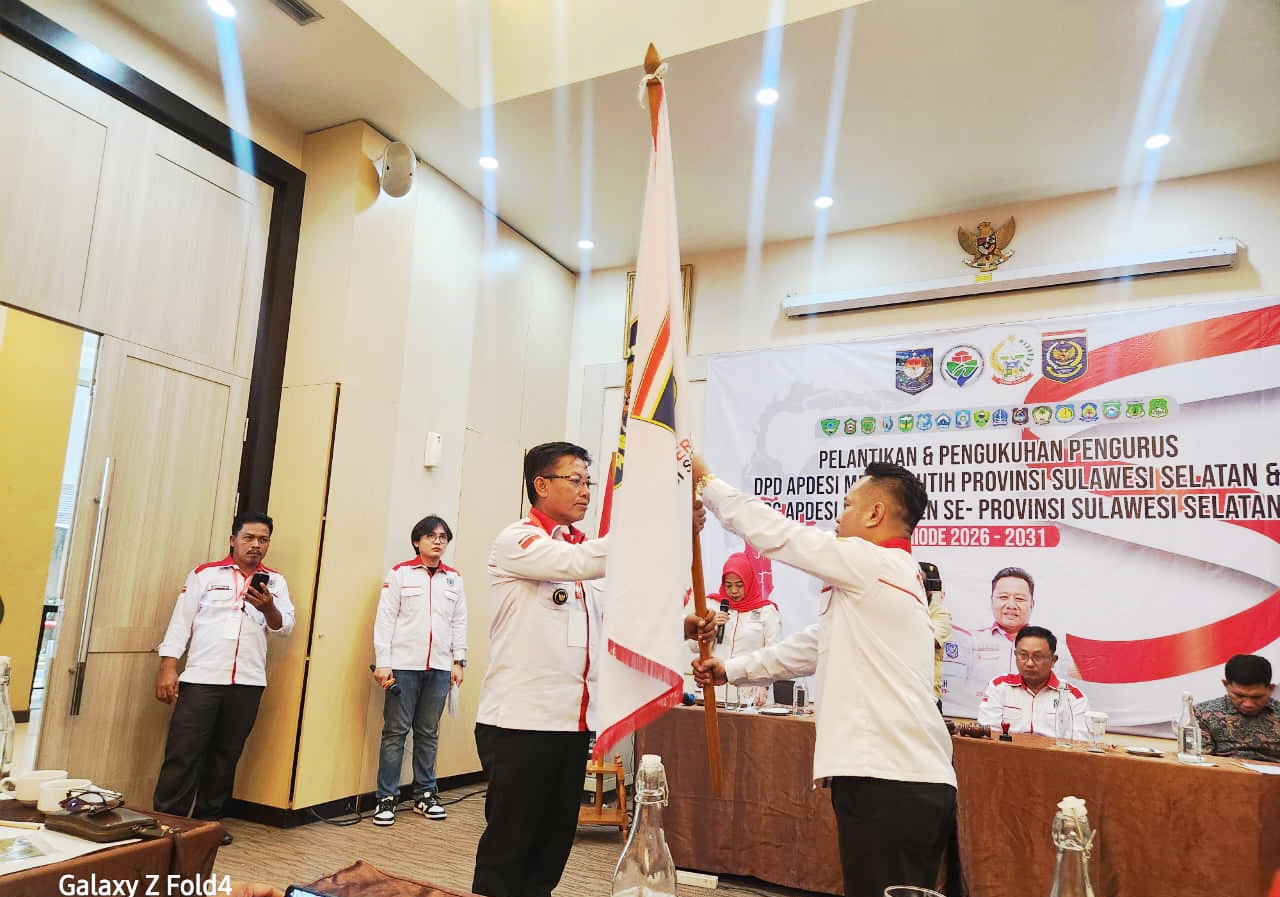 Ketua DPD Apdesi Merah Putih Sulsel Lantik H. Muh Kasim sebagai Ketua DPC Jeneponto