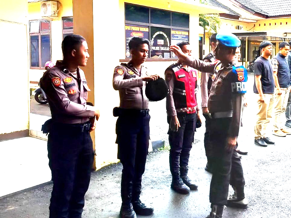 Gaktibplin Polres Takalar: Propam Tindak Tegas Pelanggaran Disiplin Personel