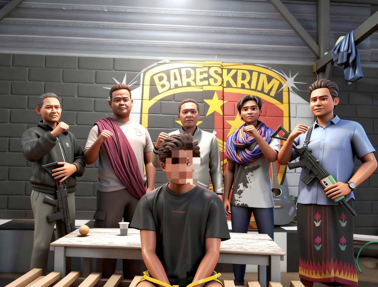 Polsek Dompu Tangkap Terduga Pelaku Penganiayaan Bersenjata Tajam, Satu Orang Masih Diburu