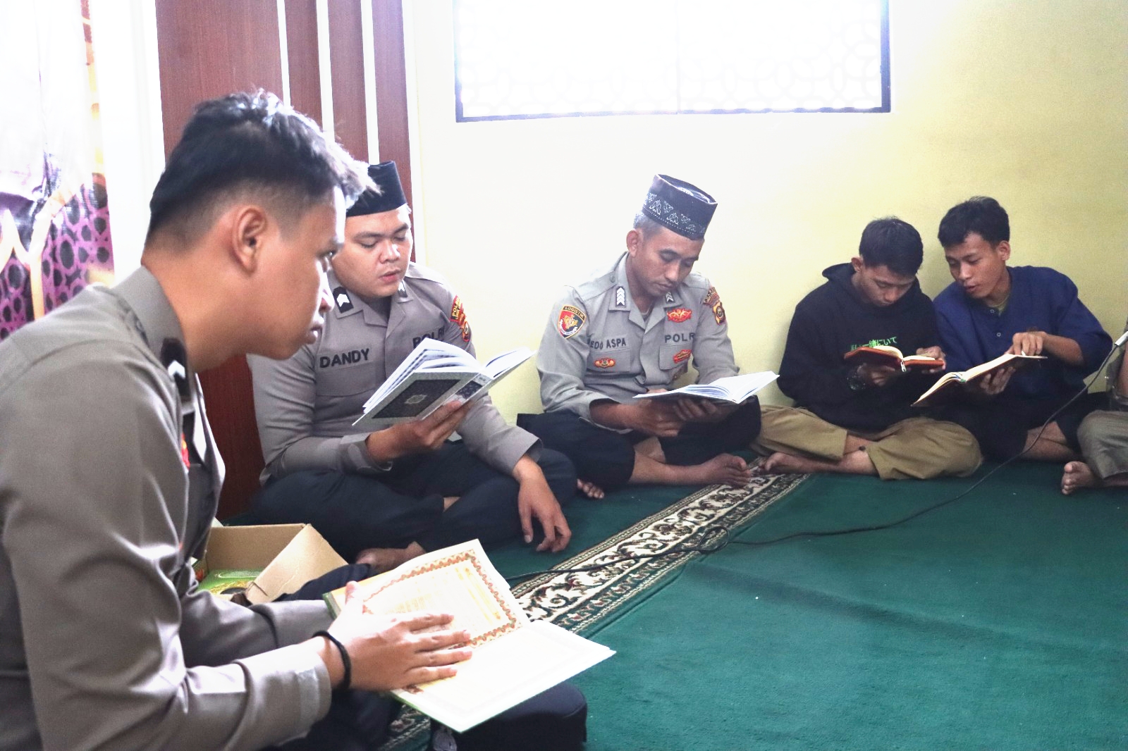 Polres Lubuk Linggau Gelar Tadarus Khatam Al-Qur’an, Perkuat Iman Personel di Bulan Ramadan