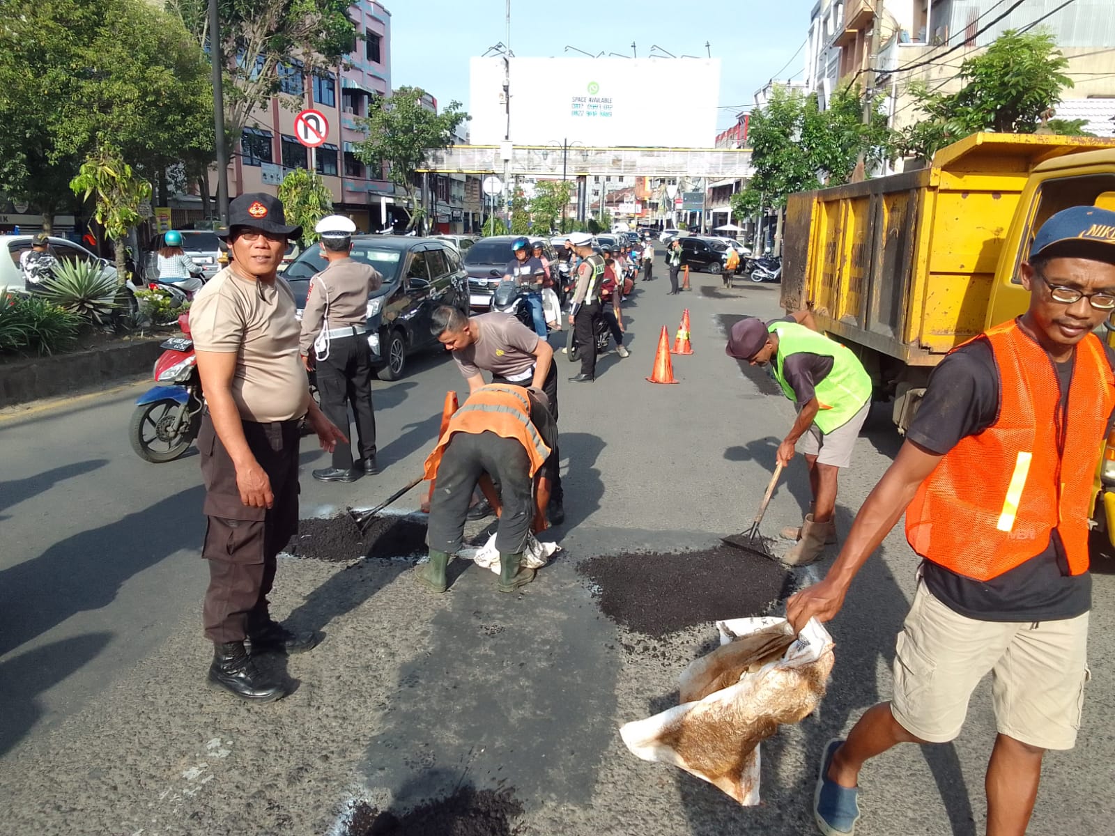 Sinergi Polres, TNI dan OPD Gelar Kurve Gabungan, Wujudkan Lubuk Linggau Bersih dan Asri