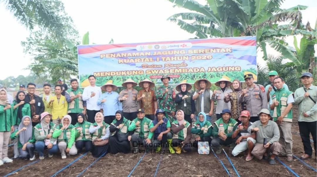 Pemkot Lubuk Linggau Ikuti Tanam Raya Kuartal I, Perkuat Ketahanan Pangan 2026