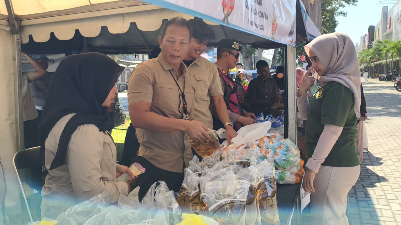 Polres Pangandaran Kembali Gelar Gerakan Pangan Murah, Bantu Warga Penuhi Kebutuhan Jelang Idul Fitri