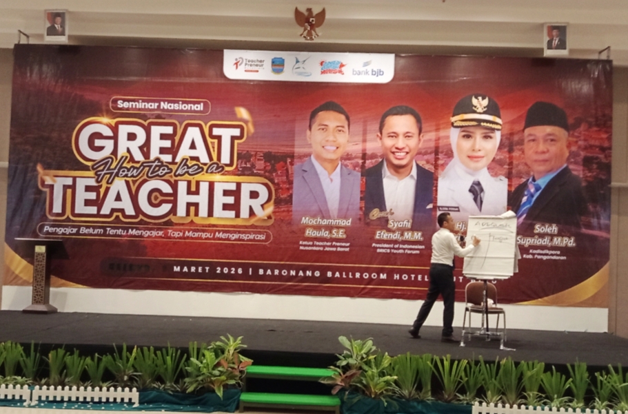 Seminar Nasional Pangandaran Dorong Guru Jadi Pengajar Sekaligus Inspirator