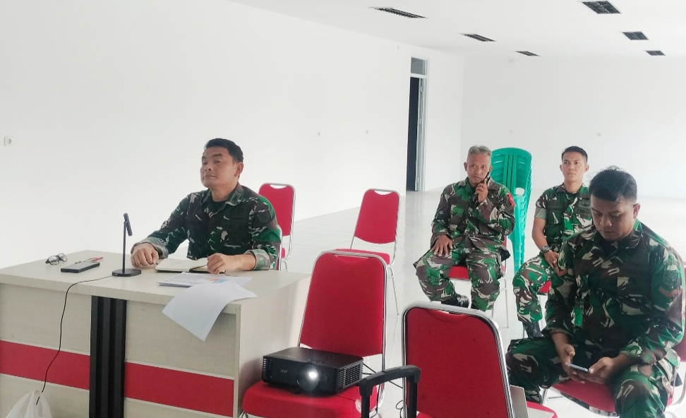 Dandim 0625 Pangandaran Laporkan Perkembangan Koperasi Merah Putih Desa Kondang Jajar kepada Kasad