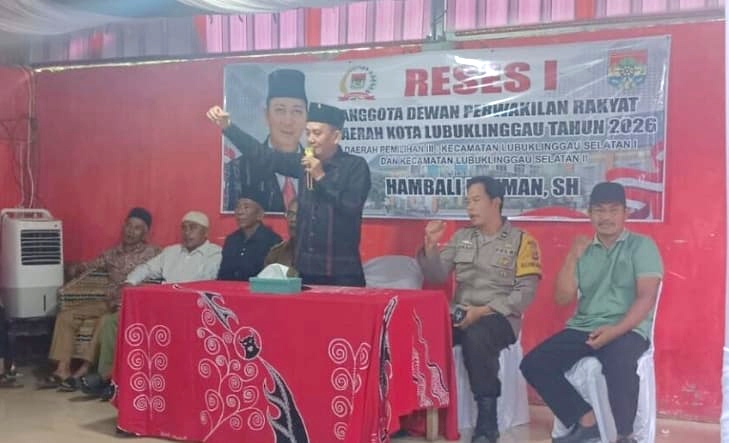 Serap Aspirasi Warga, Hambali Lukman Gelar Reses Tahap I di Air Temam