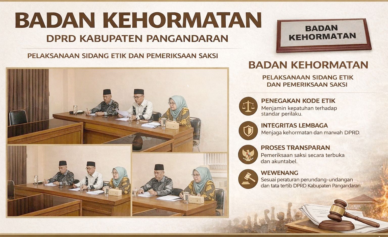 Aliansi Rakyat Pangandaran Desak Penjadwalan Ulang Pemeriksaan Saksi dan Nonaktifkan Sementara Terlapor