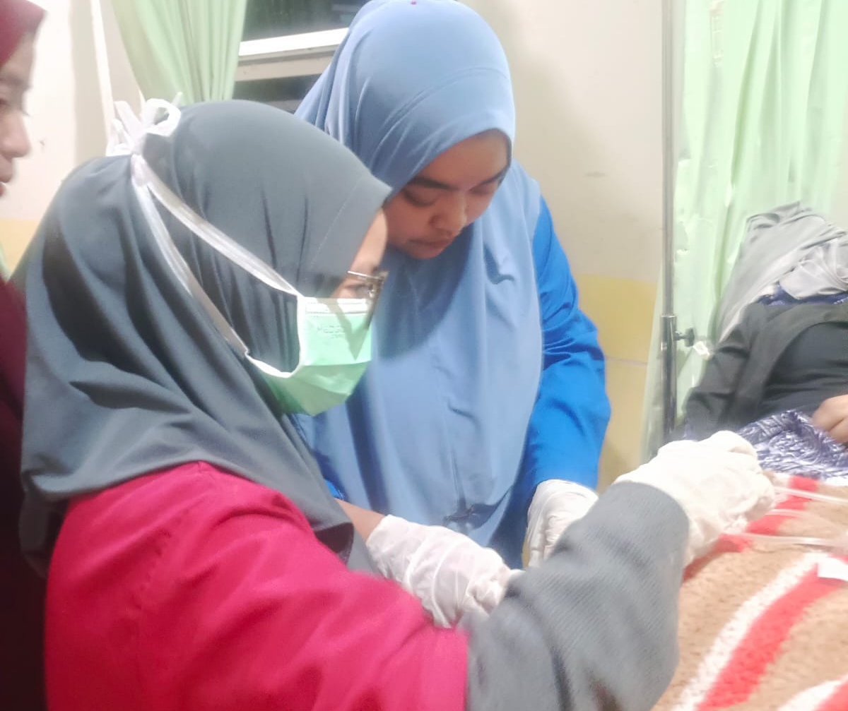 Gerak Cepat Puskesmas Tompobulu Tangani Mahasiswa Jatuh di Bontolonjo