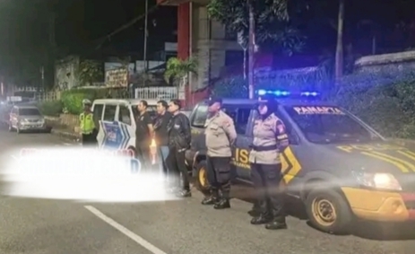 Patroli Malam, Samapta Polres Rejang Lebong Bubarkan Kerumunan Remaja di Karang Anyar