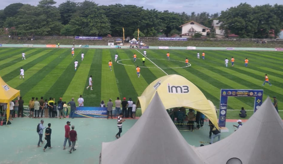 Rumbia Tahan Imbang Batang 1-1 di Bupati Cup I Jeneponto, Pendukung Antusias Sambut Laga Lanjutan