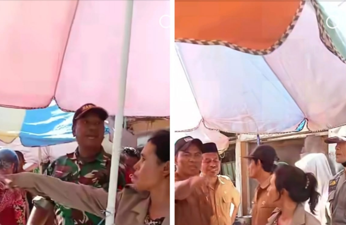 Pedagang Pasar Soriutu Kembali Bentrok dengan Aparat, Soroti Minimnya Fasilitas Pasar Baru