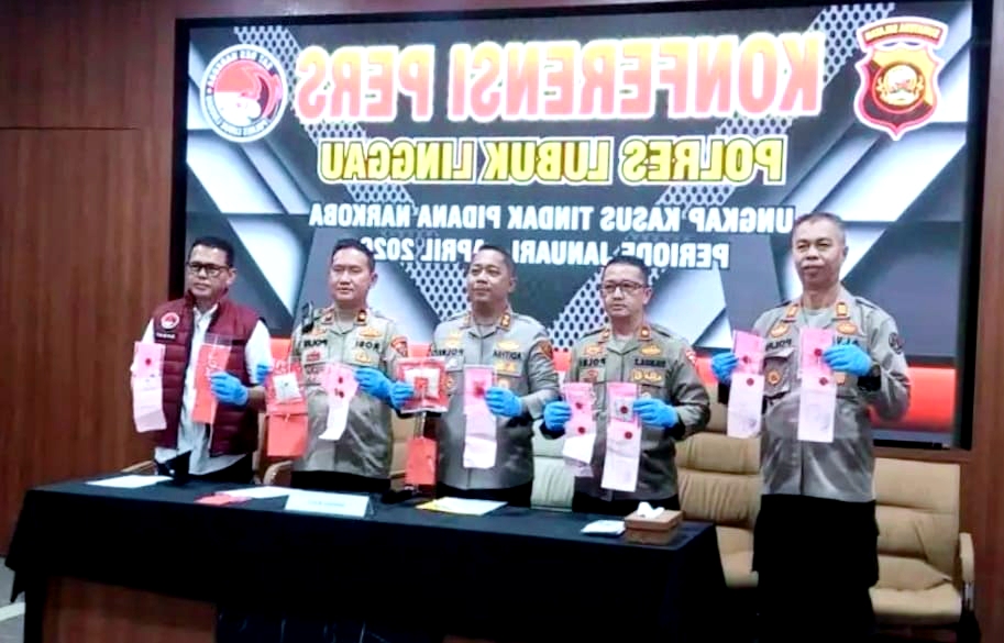 Polres Lubuklinggau Ungkap Puluhan Kasus Narkotika, 38 Tersangka Diamankan Selama Empat Bulan