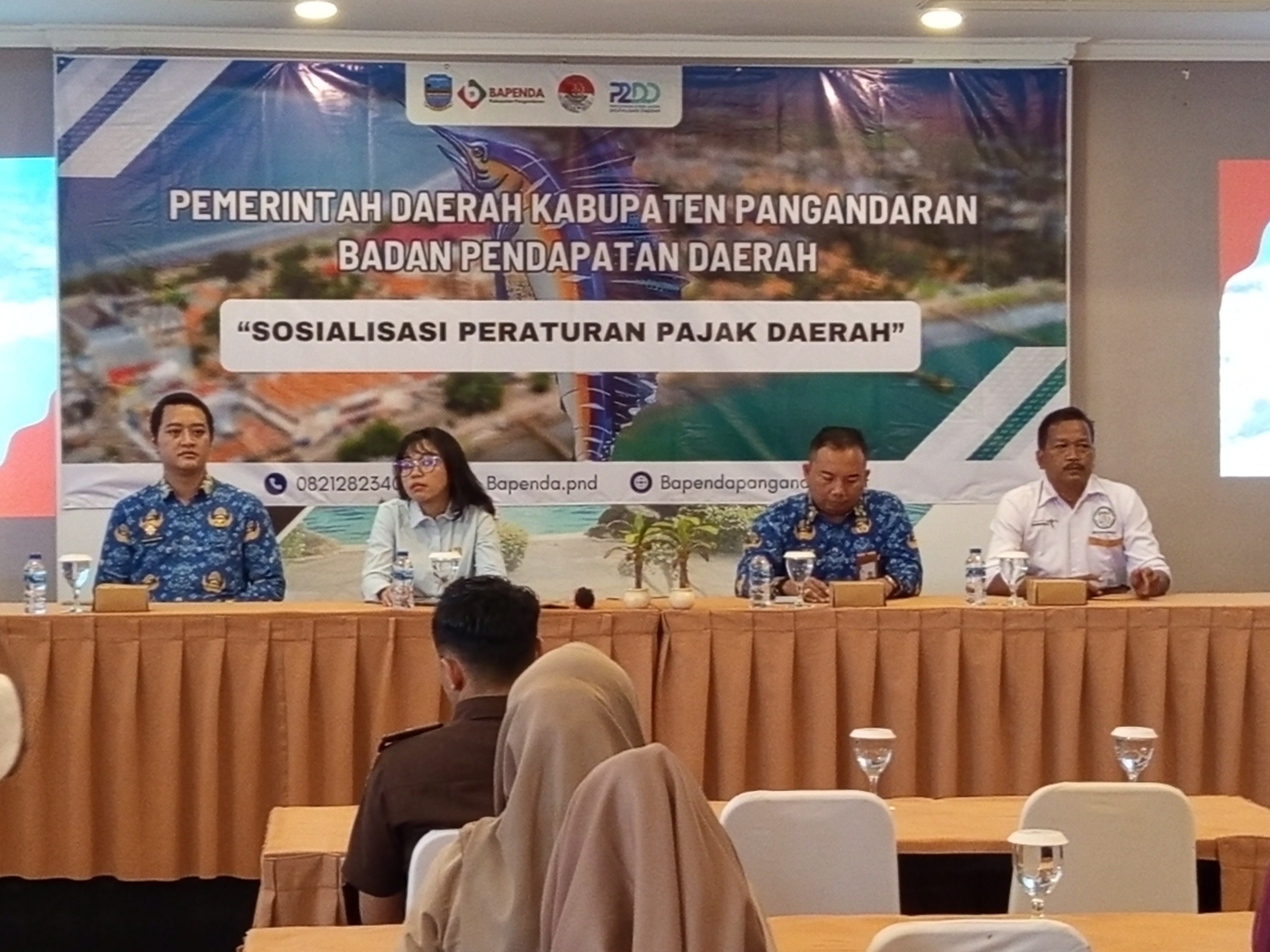 Bapenda Kabupaten Pangandaran Gelar Sosialisasi Pajak Daerah, Sarlan Tekankan Kepatuhan Wajib Pajak