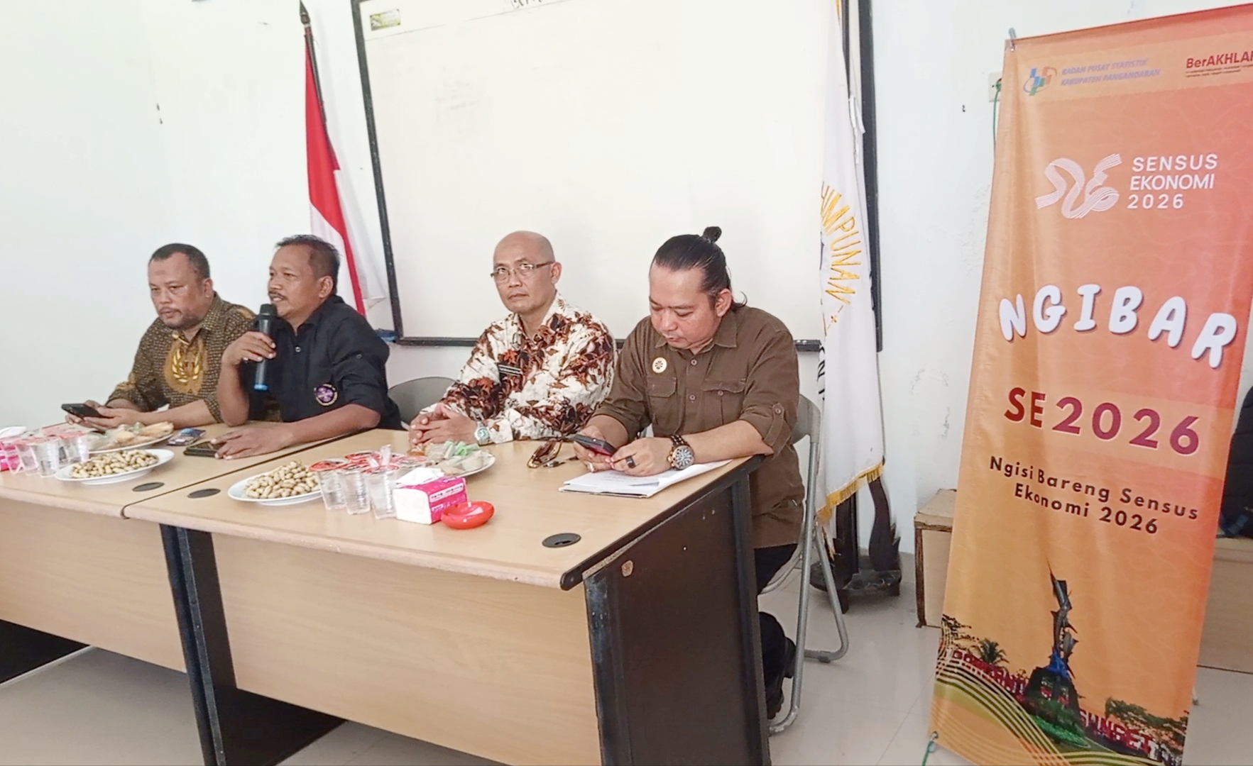 Kick-Off Sensus Ekonomi 2026, BPS Pangandaran Gandeng PHRI Perkuat Data Sektor Pariwisata