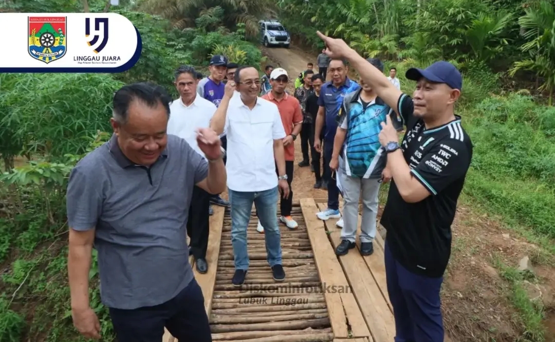 Wali Kota Lubuk Linggau dan Wagub Sumsel Tinjau Infrastruktur Waringin Lintas, Bahas Percepatan Perbaikan