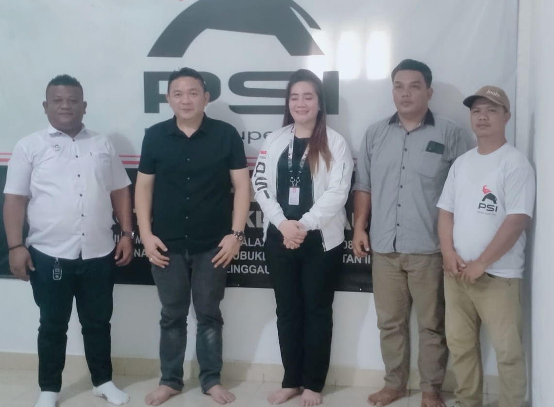 Kunjungi DPD PSI Lubuklinggau, Anggia Putri Utami Tekankan Pentingnya Soliditas Kader