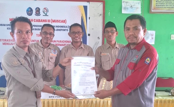 Muscab III FOPPSI Bangkala Barat Tetapkan Aswan Asbudi sebagai Ketua Baru