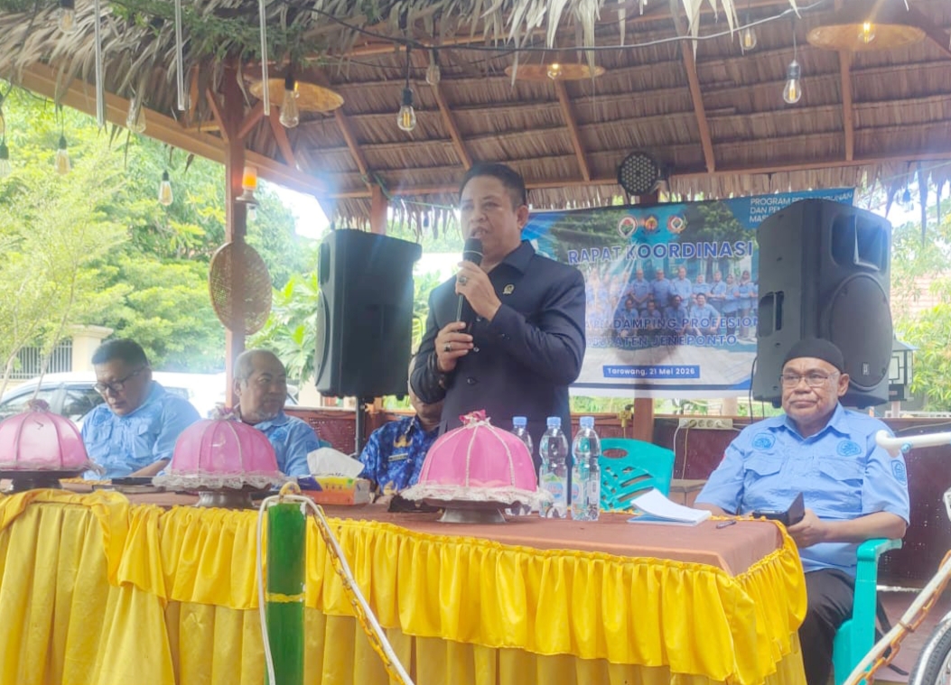 Anggota DPRD Jeneponto Hadiri Rakor P3MD, Dorong Sinergi Percepatan Pembangunan Desa