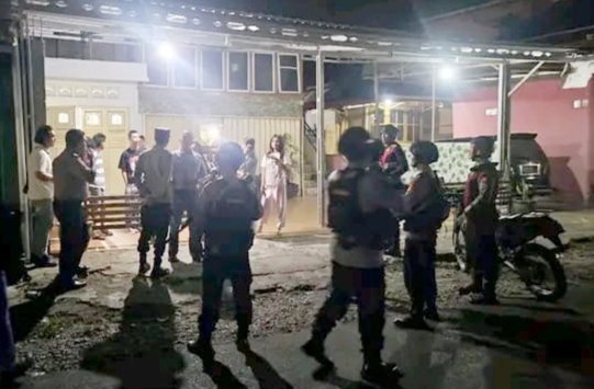 Patroli Malam Sat Samapta Polres Rejang Lebong Tingkatkan Antisipasi Premanisme dan Kejahatan Jalanan