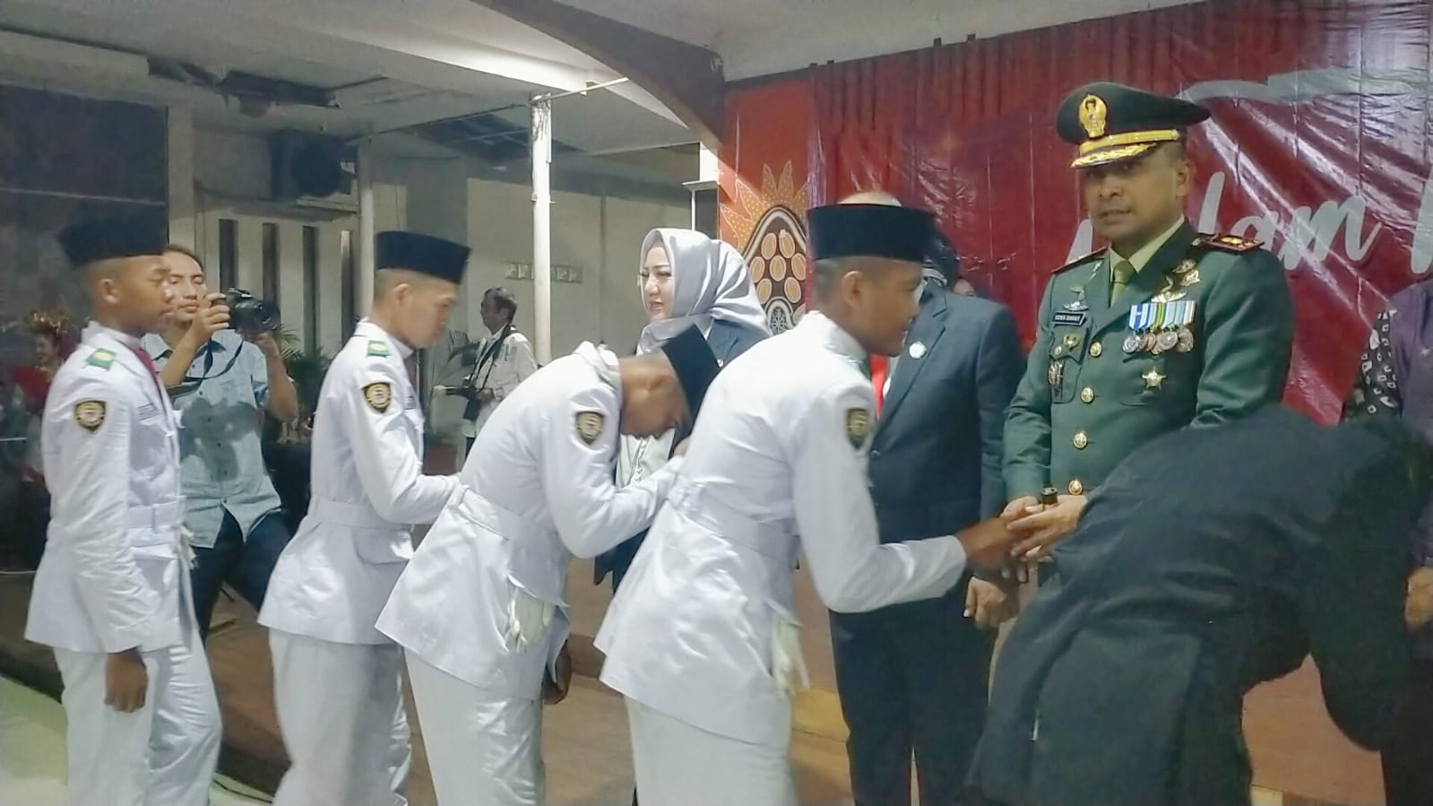 Resepsi Kenegaraan HUT RI ke-81, Bupati Musi Rawas Apresiasi Dedikasi Paskibraka