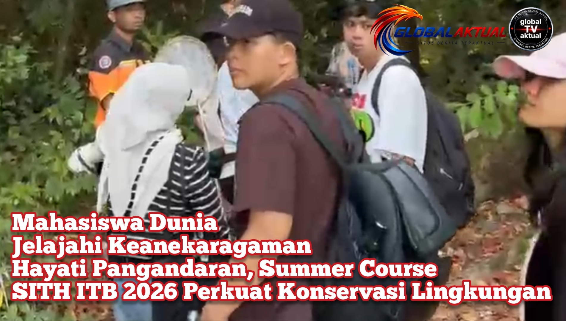 Summer Course SITH ITB 2026 Ajak Mahasiswa Lintas Negara Telusuri Keanekaragaman Hayati Pangandaran