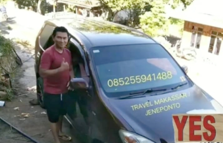 Sopir Avanza Rute Makassar–Kelara–Rumbia Andalkan Pelayanan Ramah bagi Penumpang