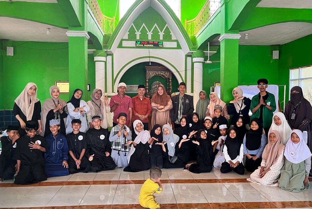 KKN UIN Alauddin Makassar Angkatan 79 Gelar Lomba Keagamaan bagi Pelajar di Tolo Utara