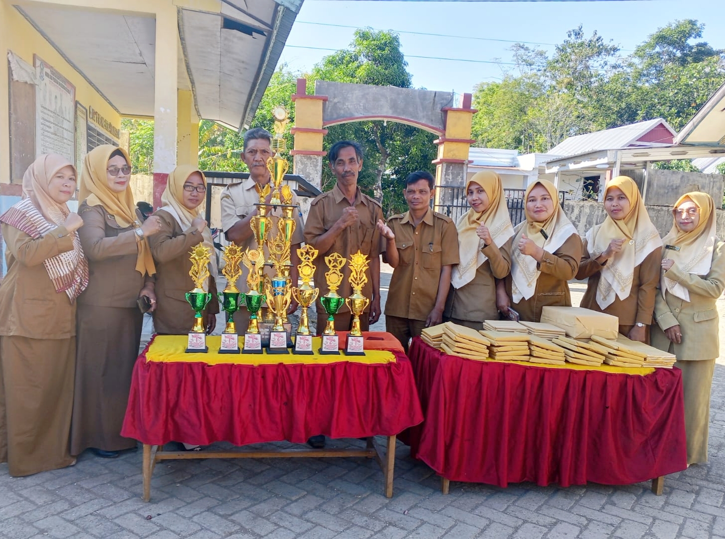 SD 5 Rumbia Raih Juara Umum Gerak Jalan Indah, Jadi Kebanggaan Dunia Pendidikan