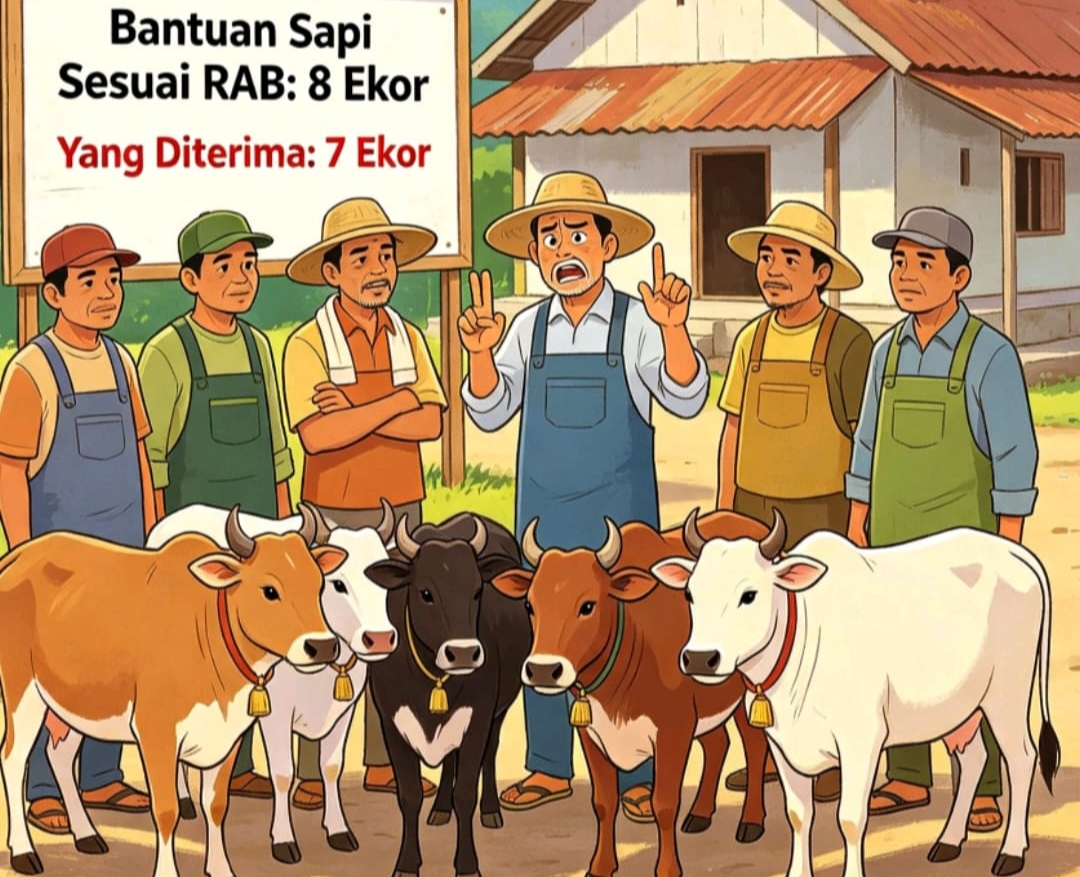 Bantuan Sapi Rp100 Juta di Telogopakis Dipertanyakan, Ketua Kelompok Ungkap Selisih Jumlah dan Persoalan Pembayaran
