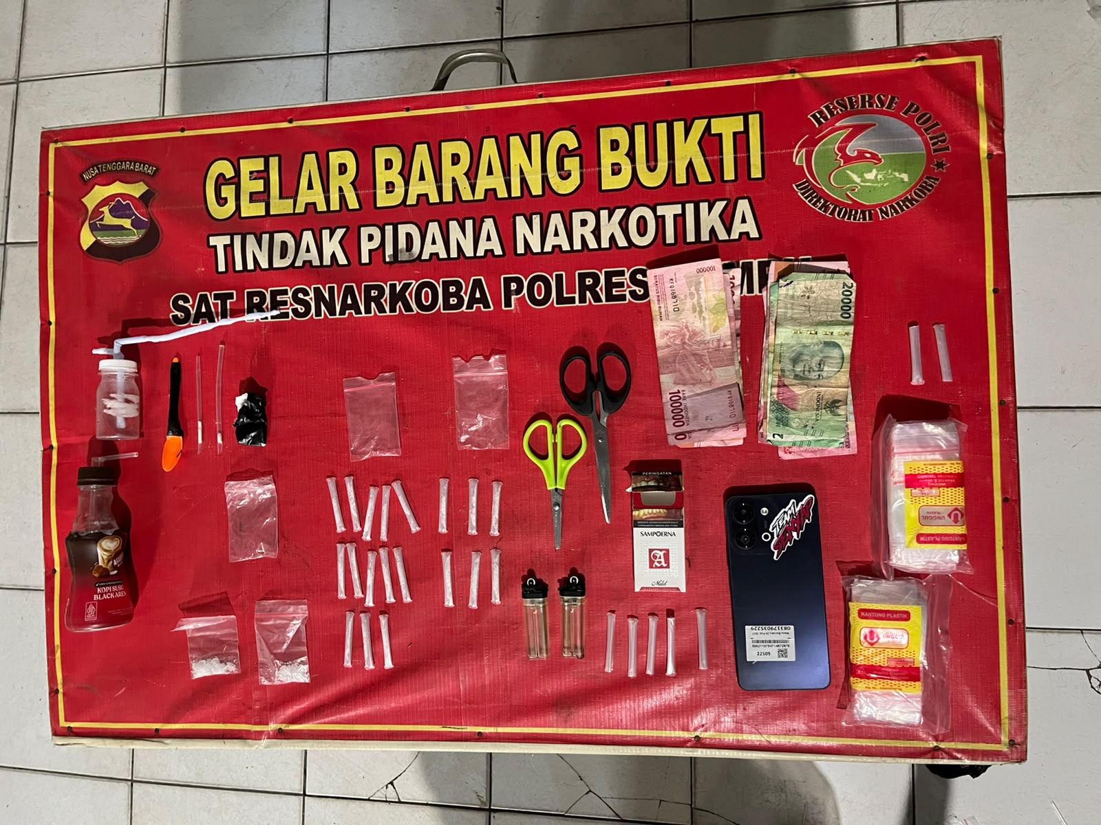BREAKING! Satresnarkoba Polres Dompu Kembali Bongkar Dugaan Peredaran Narkoba, Dua Orang Terancam Pasal Berlapis