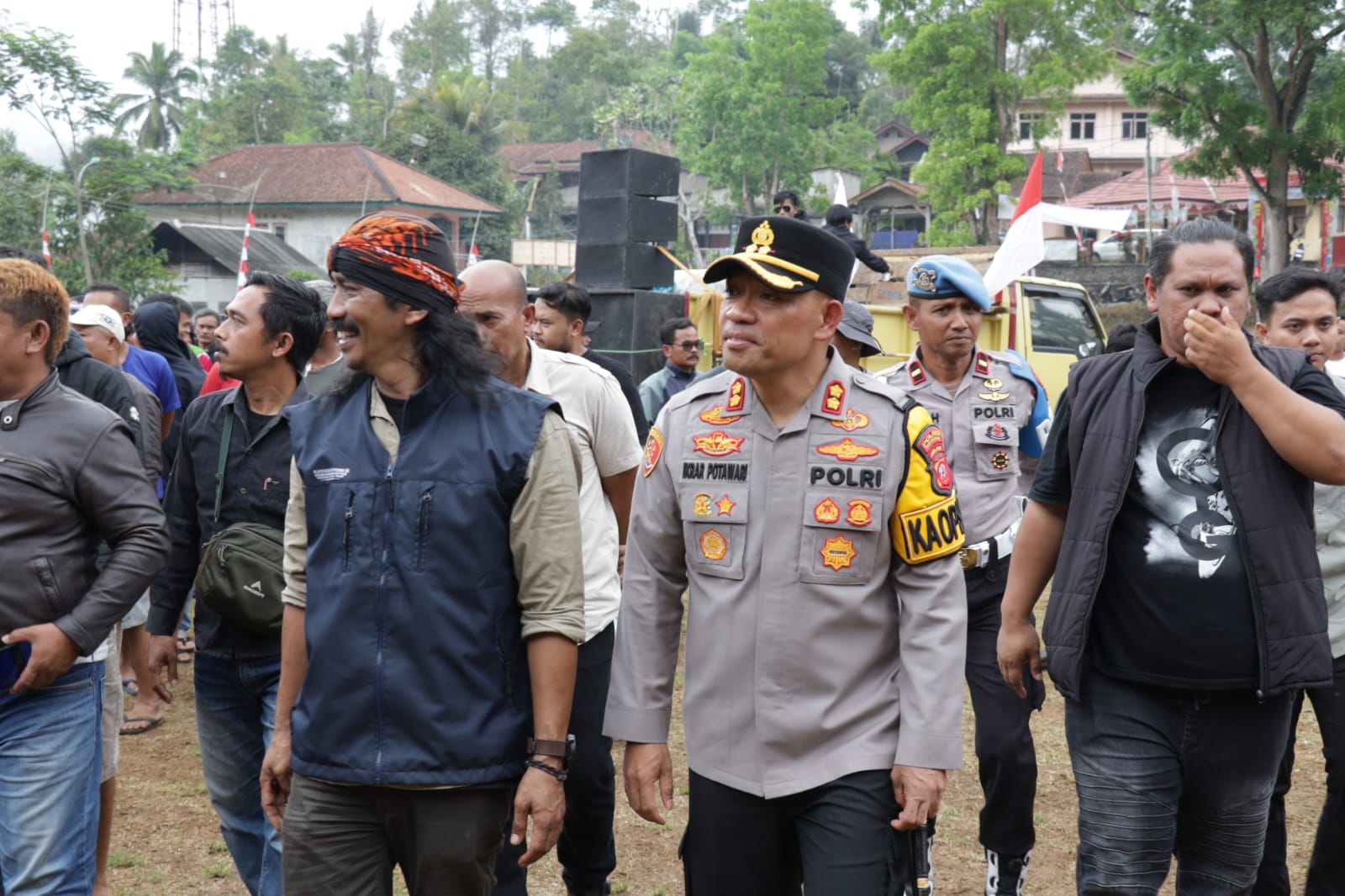 Polres Pangandaran Kawal Aspirasi AMPEL, Pemenuhan Kebutuhan BBM hingga Infrastruktur Jadi Sorotan