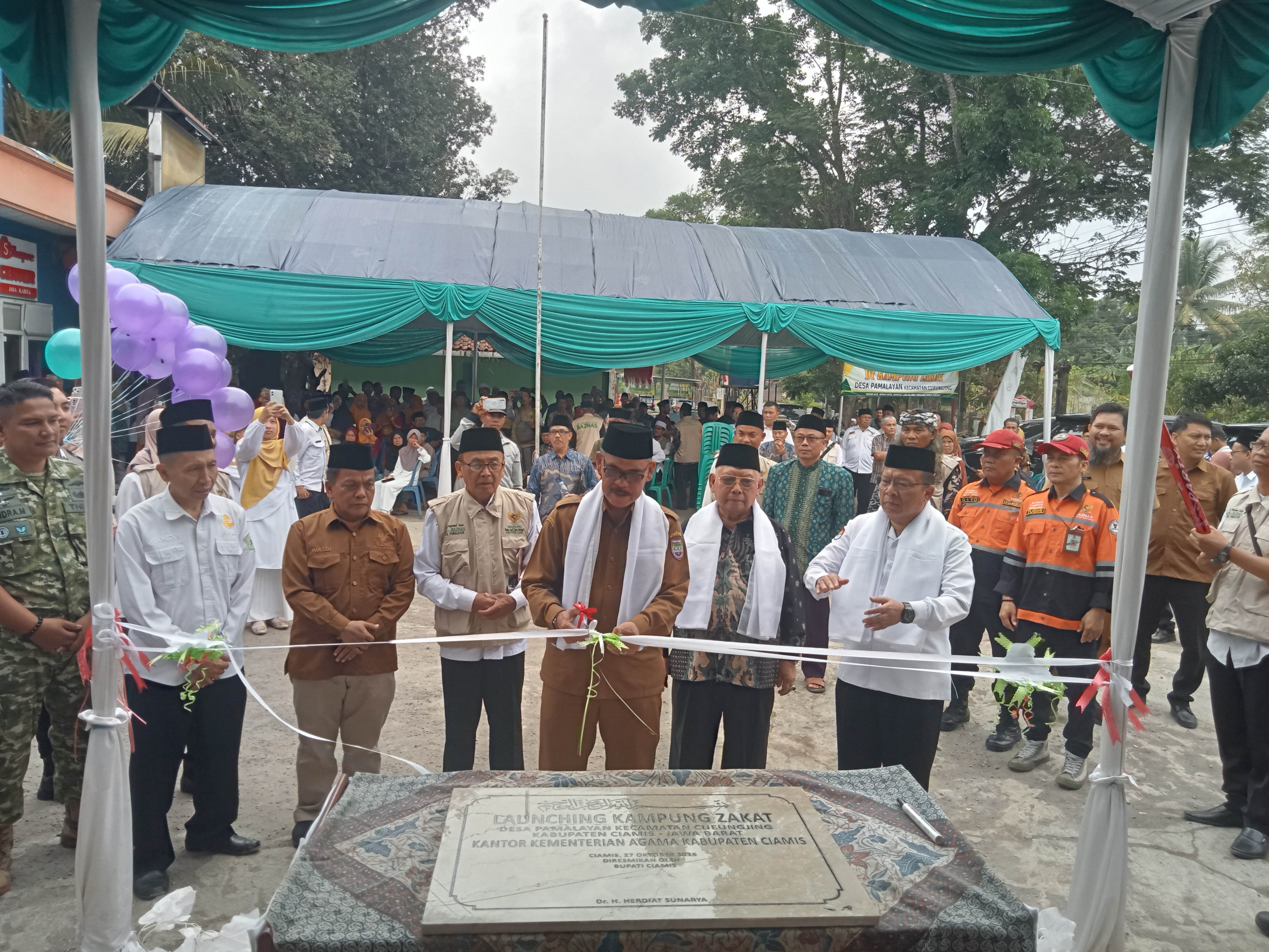 Kampung Zakat ke-16 Diluncurkan di Pamalayan, Pemkab Ciamis Tekankan Sinergi Pemberdayaan Masyarakat