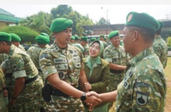 31 Prajurit Kodim 0736/Batang Naik Pangkat, Dandim Tekankan Tanggung Jawab dan Dedikasi