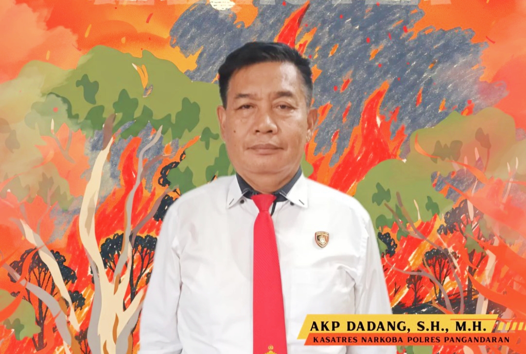 Karhutla Mengintai, Polres Pangandaran Warning Warga: Jangan Sepelekan Api dan Puntung Rokok