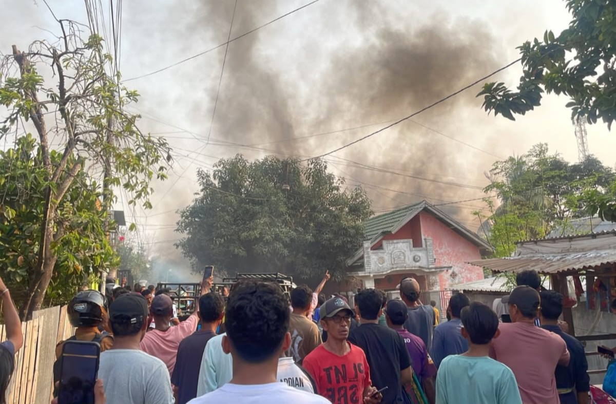 Tiga Rumah di Woja Dompu Hangus Terbakar, Kerugian Ditaksir Rp200 Juta