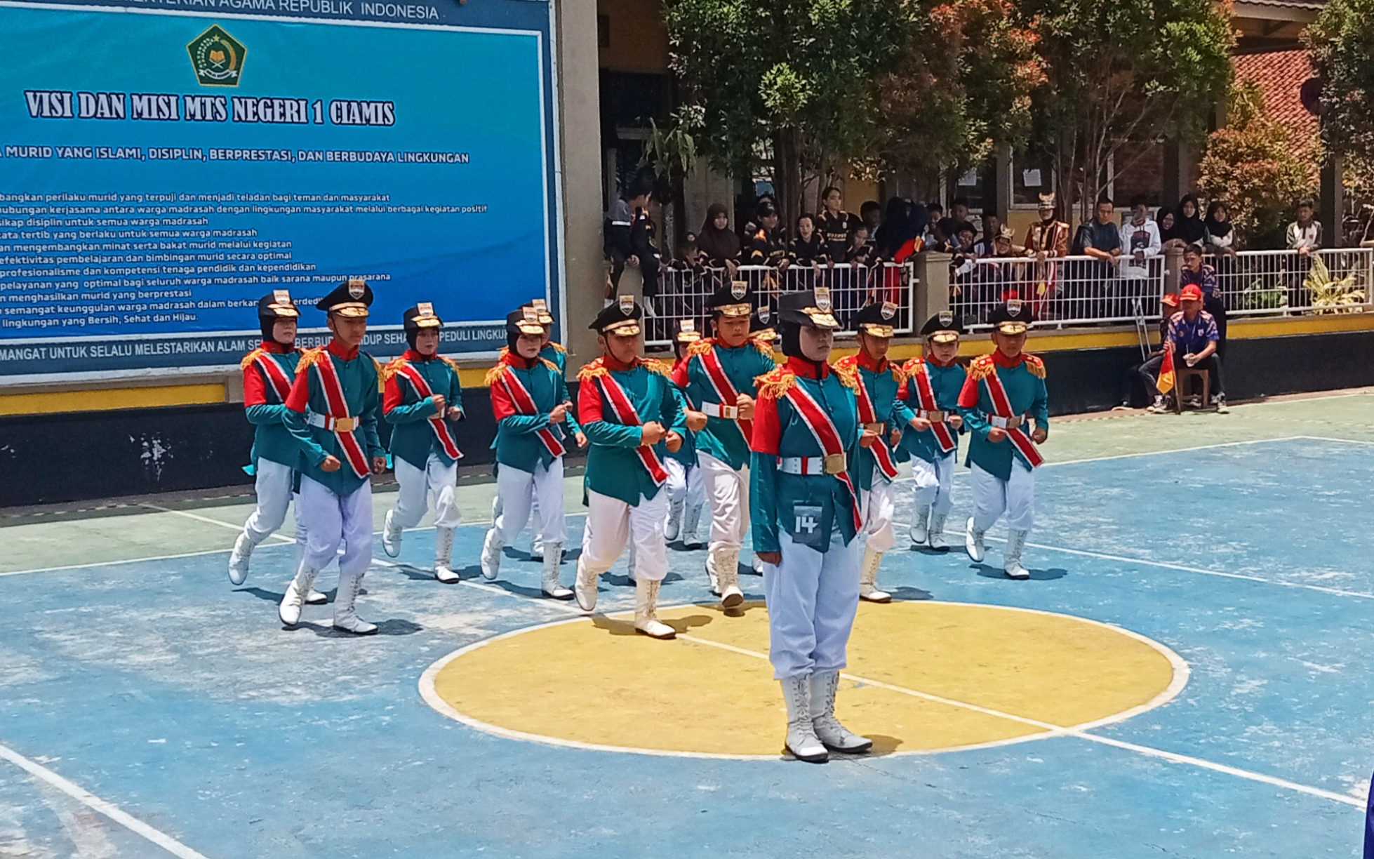 ALFARIS ke-13 MTsN 1 Ciamis Jadi Wadah Pembinaan Disiplin dan Promosi Olahraga Rekreasi