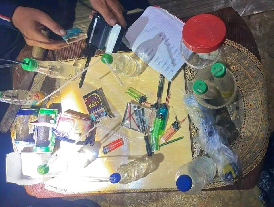 Polisi Amankan Sejumlah Barang Diduga Terkait Narkoba dalam Penggerebekan di Lawang Agung